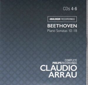 [3CD/Decca]ベートーヴェン:ピアノ・ソナタ第10-18番/C.アラウ(p) 1962-1966