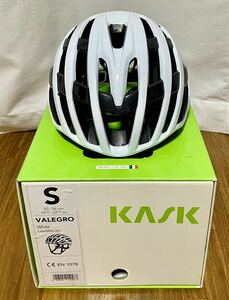 KASK VALEGRO JCF 色:WHT SIZE:S CE EN 1078