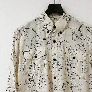 DRIES VAN NOTEN ドリスヴァンノッテン ロング シャツ 花柄