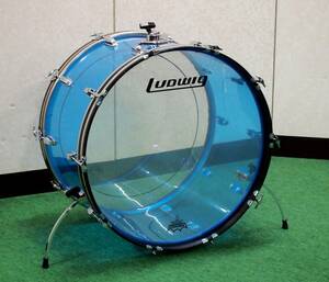 Ludwig/ラディック・ビスタライト ブルー ビンテージ バスドラム 24インチ