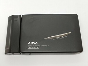 AIWA アイワ カセットプレーヤー HS-PL77 電池ボックス付き 不動品 ジャンク