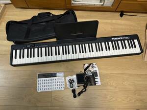 電子ピアノ 88鍵盤 折り畳み式 ピアノ MIDI対応 デジタルピアノ