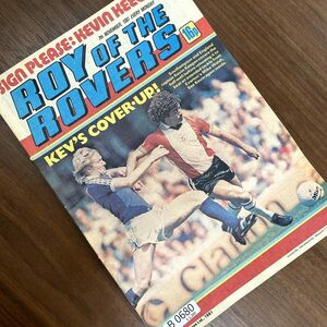 B0680 「ROY OF THE ROVERS」サッカー コミック 古本　雑誌　マガジン