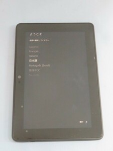 ●●Amazon C9R6QM kindle fire アマゾン キンドル 電子書籍 タブレット 第3世代 カバー/USBケーブル付き USED 93802●●！！