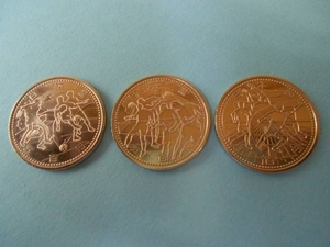 FIFAワールドカップ 500円記念硬貨 ３種類 2002年 平成14年