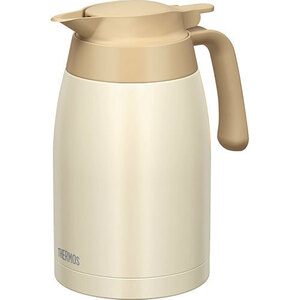 まとめ得 THERMOS ステンレスポット1.5L クリームホワイト C5132158 x [2個] /l