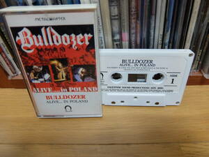 Bulldozer alive... in poland レア！　テープ　スラッシュ abigail venom thrash sabbat