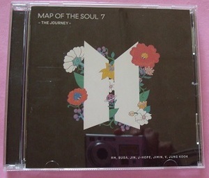 K) BTS MAP OF THE SOUL 7 THE JOURNEY 通常版 CD アルバム ジョングク テヒョン シミン ジン シュガ J-HOPE RM バンタン 防弾少年団