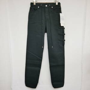 【1円】未使用 国内正規 The Soloist ソロイスト 22SS jogger jeans スウェット切り替え ジョガーデニム sp.0010SS22 定価52600円 black 46