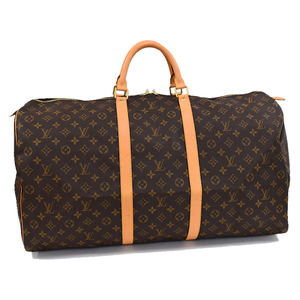 1点限定 ルイヴィトン キーポル60 トラベル ボストンバッグ M41422 モノグラム ブラウン LOUIS VUITTON