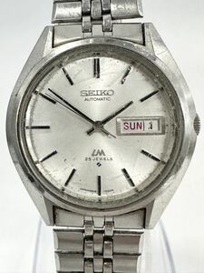 【4T67】1円スタート SEIKO AUTOMATIC LM 25JEWELS / 5606-7191 セイコー ロードマチック 稼働品 自動巻き デイデイト メンズ 腕時計