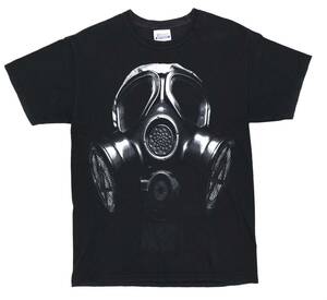 2000s LINKIN PARK Gas mask Tee S Black リンキンパーク オールドTシャツ ヴィンテージ