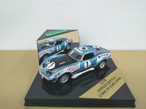 ■ VITTESSEビテス 1/43 CHEVROLET CORVETTE #1 LE MANS 1971 ECURIE LEOPARD シボレーコルベット ルマンレーシングミニカー希少モデル