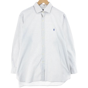 古着 ラルフローレン Ralph Lauren POLO RALPH LAUREN 長袖 コットンチェックシャツ メンズXL /eaa446774