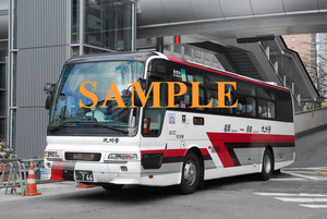 D-15A【バス写真】Ｌ版３枚　九州高速バス　エアロエース　エアロバス　西工C　九州号