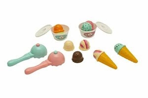 石川玩具 Gokko わくわくフレーバーアイスクリーム屋さん ピンク