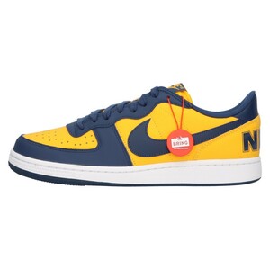 NIKE ナイキ TERMINATOR LOW OG Michigan FJ4206-700 ターミネーター ロー ミシガン ローカットスニーカー US9/27.0cm ネイビー/イエロー