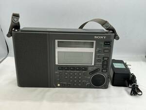 mi7487080/通電確認済み SONY ソニー ワールドバンドレシーバー ICF-SW77 ラジオ LW MW SW FM ステレオ PLL シンセイザーレシーバー BCL
