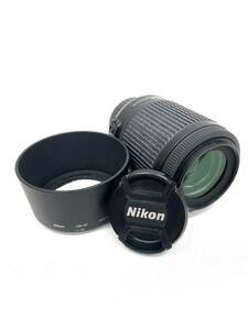 H866*2　NIKON　ニコン　DX　AF-S NIKKOR　55-200㎜　1:4-5.6G ED　カメラ用レンズ　レンズフード　HB-37　レンズキャップ付き