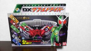 ■ DX ダブルドライバー 仮面ライダーW SUPER BEST 変身ベルト ガイアメモリ6本付属 ジョーカーメモリ トリガーメモリ メタルメモリ