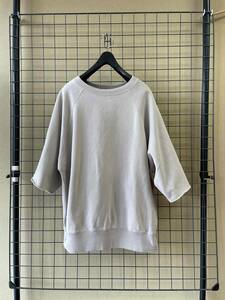 【H BEAUTY & YOUTH/エイチビューティーアンドユース】HEAVY SWEAT CUT OFF SHORT SLEEVE カットオフ S/S スウェット ユナイテッドアローズ