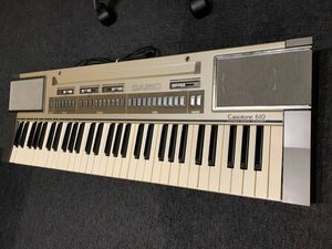 CASIO casiotone601 GOLD PLATE 動作品 シンセサイザー キーボード 美品 エレクトーン ELECTONE RHYTHM 機能 ビートメーカー内蔵　
