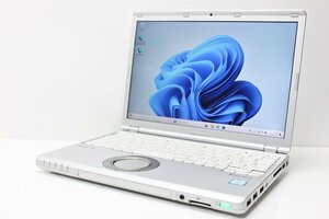 1円スタート ノートパソコン Windows11 Panasonic レッツノート CF-SZ6 第7世代 Core i5 SSD256GB メモリ8GB 12.1 Windows10 カメラ