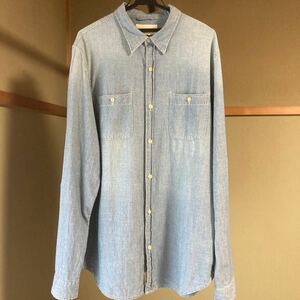 DENIM&SUPPLY RRL シャンブレー　長袖シャツ 