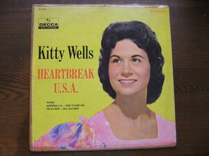 KITTY WELLS / HEARTBREAK U.S.A. DL 74141