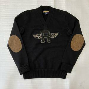 Polo Ralph Lauren Rugby sweater P wing ポロ ラルフローレン ラグビー セーター 羽 ニットセーター 