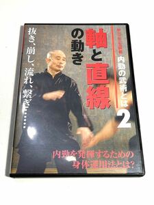 DVD 内勁の武術とは2 軸と直線の動き 中川二三生師範【送料無料】