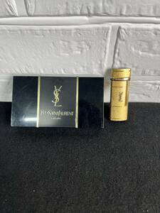 【FS0291500】イヴサンローラン ガスライター ライター 喫煙具 ゴールド Yves Saint Laurent YVES SAINT ジッポ YSL デュポン USA