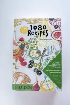 1080 recipes 洋書 レシピ本 英語版 料理 イラスト