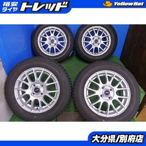 【中古】ブリジストン トップラン １４インチ 5.5J +45 100 4H 【中古】ブリヂストン アイスパートナー2 165/70R14 ヴィッツ マーチ