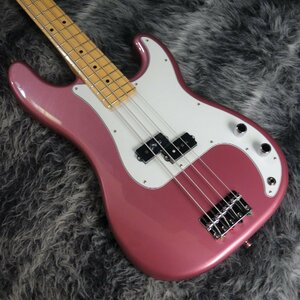 Fender Made In Japan Hybrid II Precision Bass Burgundy Mist Metallic with MatchiFender