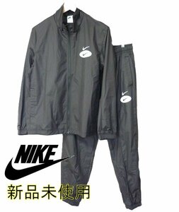 大きいサイズ2XL★定価18260円送料無料NIKE ナイキ NSW SL ウーブン LND 黒ウインドブレーカー上下セット/セットアップ