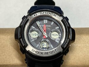 稼動品　G-SHOCK 電波 ソーラー5230 AWG-M100 104A287B 中古腕時計