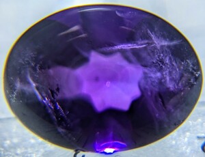 聖化された霊石 天然アメシスト 8.66ct アメジスト ルース 宝石 パワーストーン 解毒 恋愛成就 不眠解消 護符 精神機能 解毒 jewelry 希少