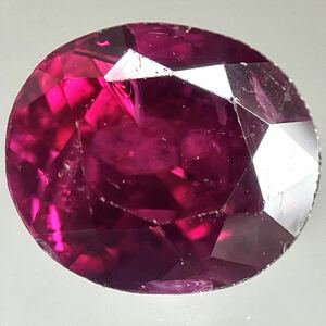 ☆天然ルビー 0.795ct☆M 約5.1×5.2mm ルース 裸石 宝石 ジュエリー ruby corundum コランダム 