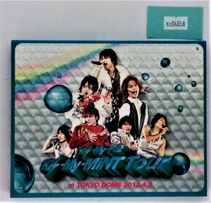 万2 04058 Kis-My-Ft2 / Kis-My-MiNT Tour at 東京ドーム2012.4.8 : Blu-ray , キスマイ , LIVE ※紙ケース内側シミあり