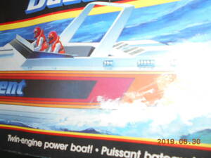 値引き交渉あり　希少激レア訳アリSCARAB　Dazzlement Offshore Power Boat (1/36)　スカラブオフショア パワーボート ビンテージ 34ｃｍ