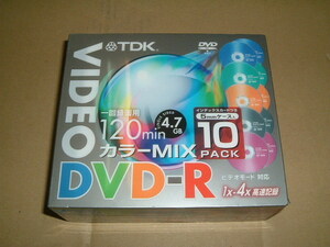 TDK DVD-R 10PAC 120min 4.7GB 高速記録