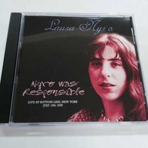 LAURA NYRO ● ローラ・ニーロ NYRO WAS RESPONSIBLE 1978