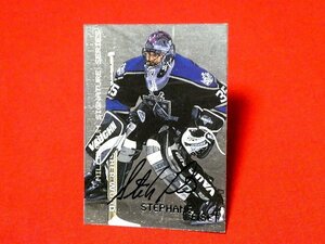 NHLPA1999　ナショナルホッケー　Trading Card　キラカードトレカ　STEPHANE FISET　ステファンフィセット　直筆サイン