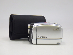 x3K068Z- YASHICA ヤシカ HD DVC575 ビデオカメラ 動作品