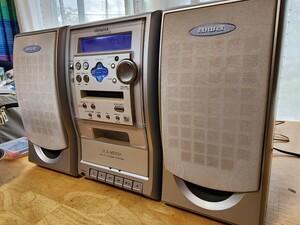 《希少》【動画あり】AIWA CDMDミニコンポ LCX-MD210 完動品美品