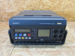 ◎通電確認済み SONY HDW-250 HDCAMレコーダー HDCAMポータブルVTR DRUM 1079H ジャンク 現状品◎V529
