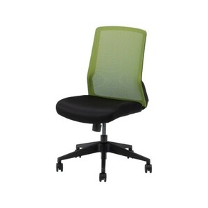 新品オフィスチェア　STM-45-GR（グリーン）　事務椅子　メッシュ素材 【本州送料無料】
