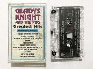 ■カセットテープ■グラディス・ナイト Gladys Knight & The Pips『Greatest Hits』ベスト盤 R&Bソウル■同梱8本まで送料185円