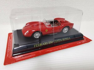 送料300円〜★未開封★ アシェット 公式フェラーリコレクション Ferrari 250 TESTA ROSSA 1/43スケール ミニカー テスタロッサ